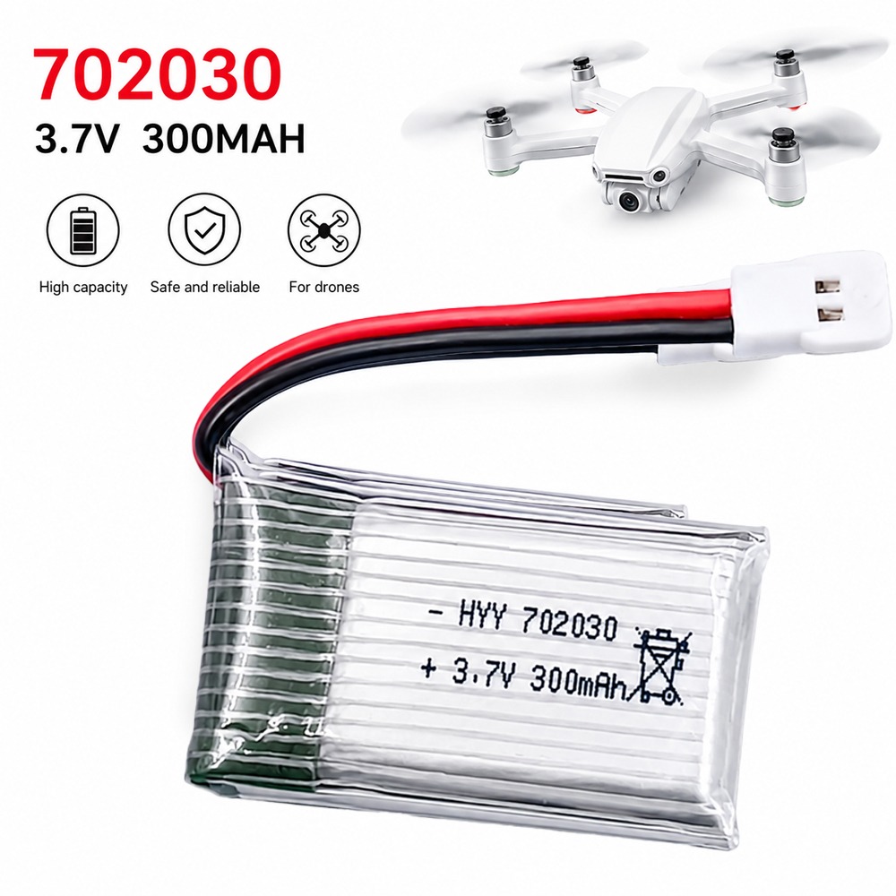 Eachine Drone E010 - Baterai Lipo 3.7V 300mAH Untuk Pesawat