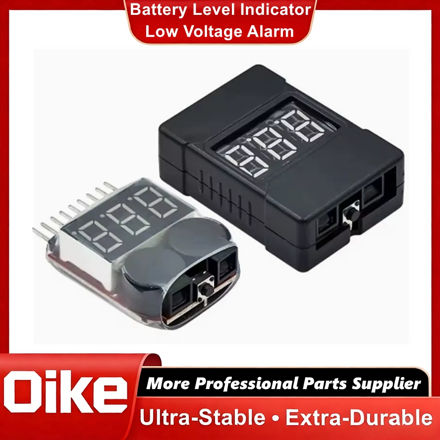 Drone Battery Voltage Checker - Oike 1-8S 2IN1 Penguji Tegangan Baterai