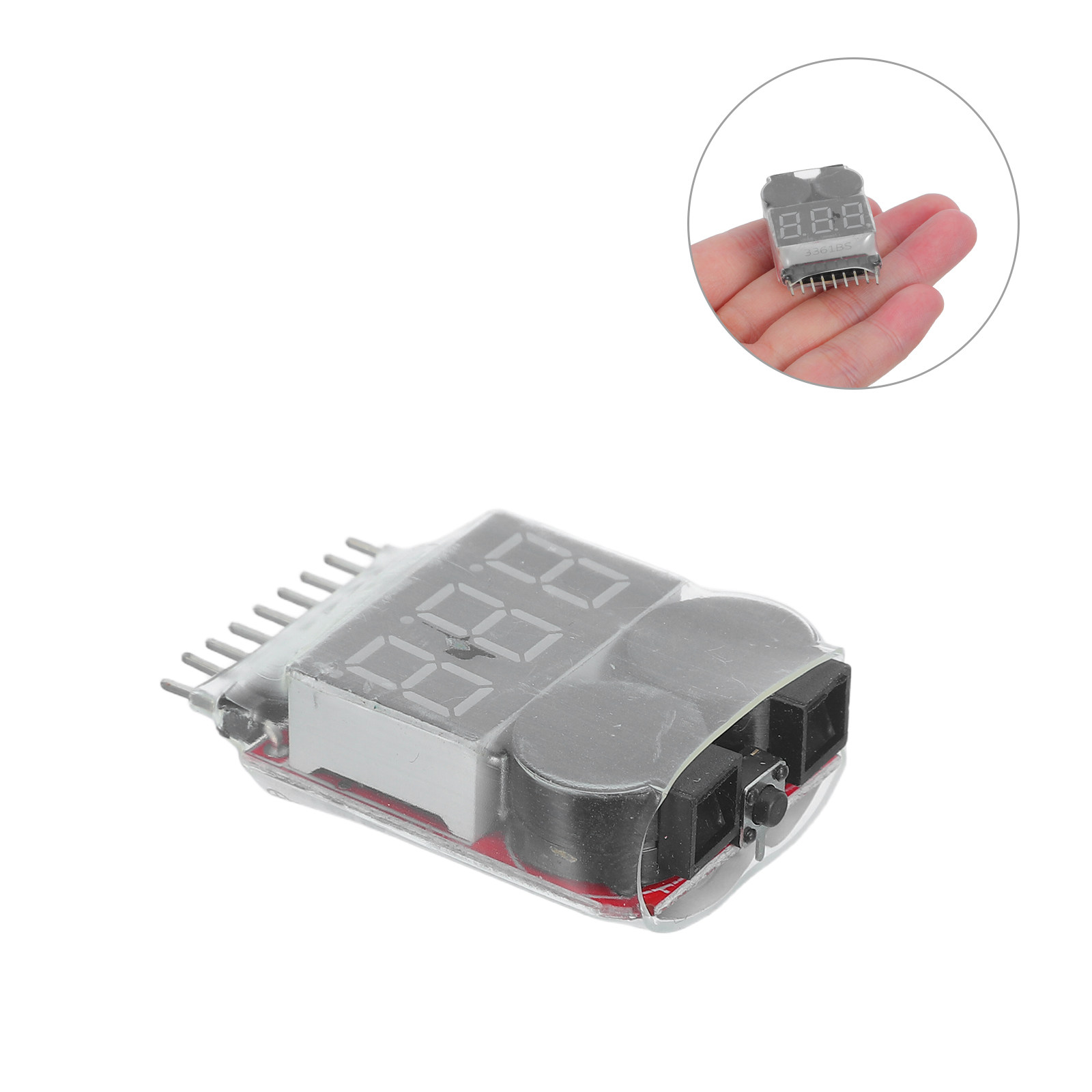 2Pcs Pemantau Baterai Penguji  - Drone Battery Voltage Checker ulasan dan harga