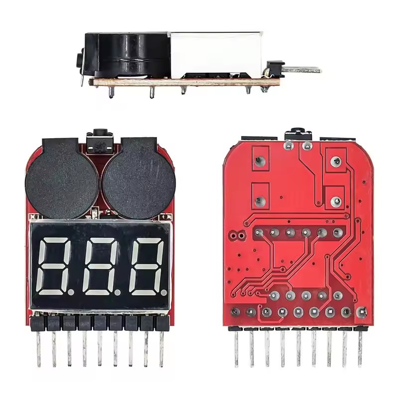 Oike 1-8S 2IN1 Penguji Teganga - Drone Battery Voltage Checker ulasan dan harga