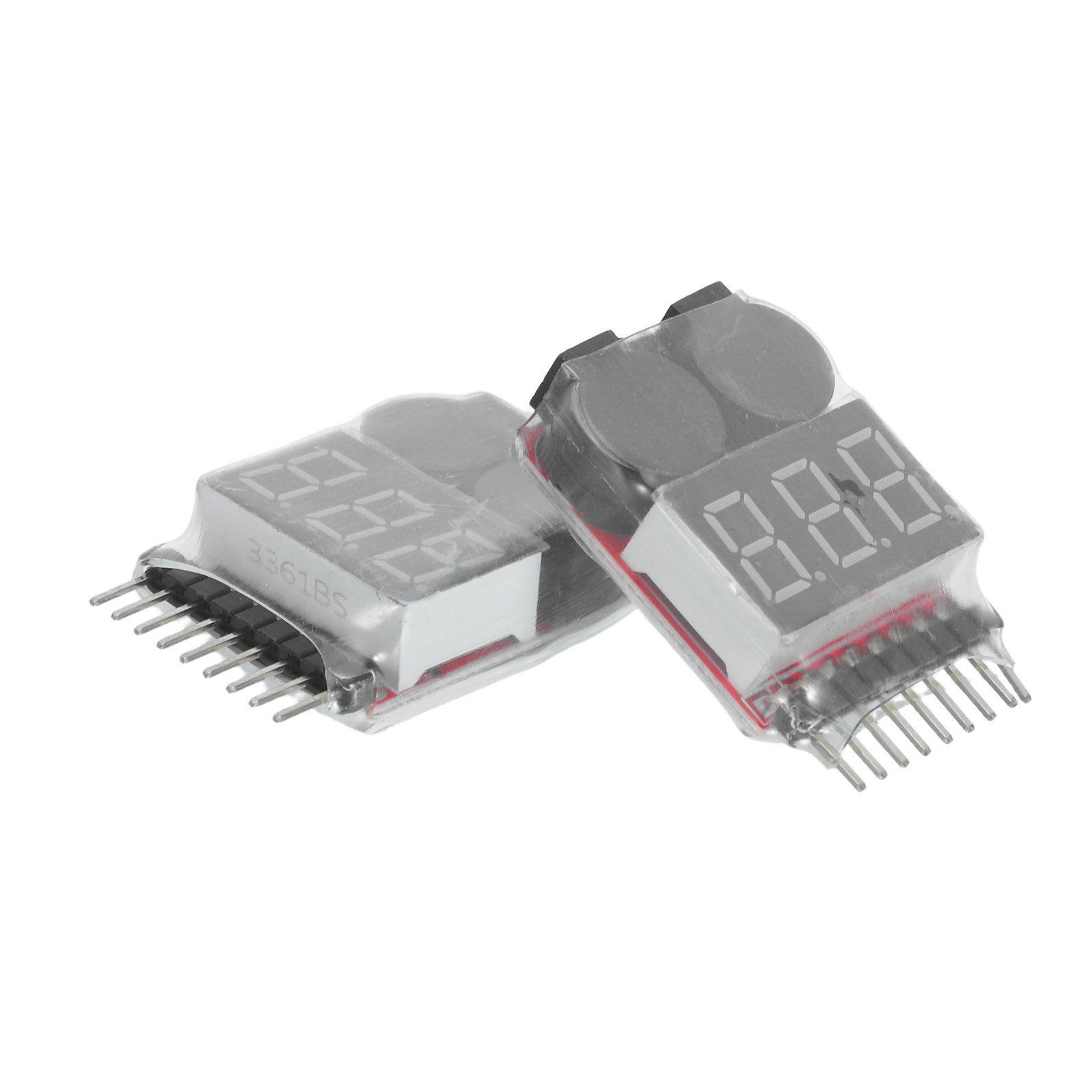 2Pcs Penguji Baterai Rc Penguj - Drone Battery Voltage Checker ulasan dan harga
