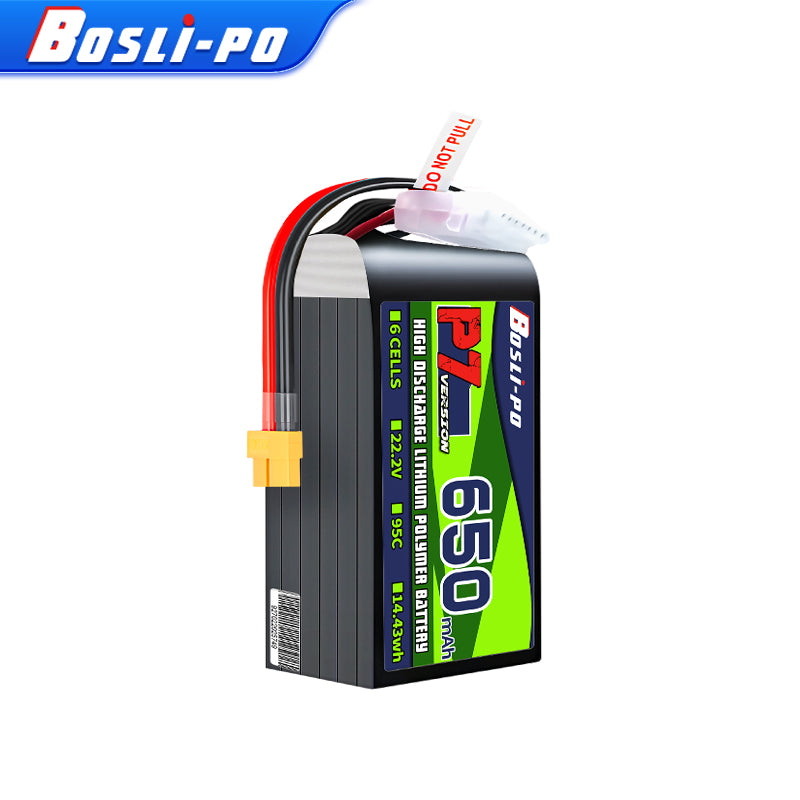 Boslipo P7 Versi 650mAh 95C Ba - Drone Battery 4S ulasan dan harga
